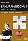 Samurai-Sudoku 1 mittel bis extrem - Stefan Heine - 9783939940326