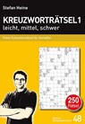 Kreuzworträtsel 1 leicht, mittel, schwer - Stefan Heine - 9783939940470