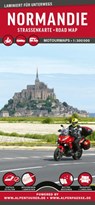 MoTourMaps Normandie Auto- und Motorradkarte 1:300.000 -  - 9783939997610