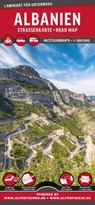 MoTourMaps Albanien Auto- und Motorradkarte 1:280.000 -  - 9783939997726