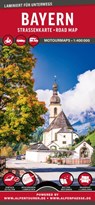 MoTourMaps Bayern Auto- und Motorradkarte 1:400.000 -  - 9783939997795
