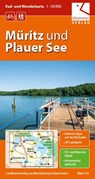 Rad- und Wanderkarte Müritz und Plauer See -  - 9783940175007