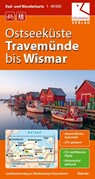 Ostseeküste Travemünde bis Wismar Rad- und Wanderkarte 1 : 40 000 -  - 9783940175236