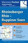 Klemmer Pocket Wasserwanderkarte Rheinsberger Rhin  Ruppiner Seen 1 : 50 000 -  - 9783940175373