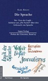 Die Sprache - Karl Kraus - 9783941905627