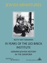 70 Years of the Leo Baeck Institute - Ruth Nattermann - 9783955657253
