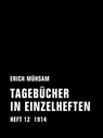 Tagebücher in Einzelheften. Heft 12 - Erich Mühsam - 9783957320537