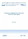 Continuous-Amplitude Error Protection of Discrete-Time Signals - SCHMITZ,  Dr Tim, Ph.D. - 9783958863262
