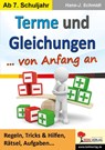 Terme und Gleichungen von Anfang an - Hans-J. Schmidt - 9783960401582