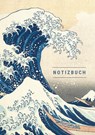 Notizbuch klein A5 Blanko - Notizheft 44 Seiten 90g/m² - Softcover Hokusai "Die große Welle vor Kanagawa" - FSC Papier - Notizbuch A5 ; Notizheft A5 ; Notebook A5 - 9783965424517