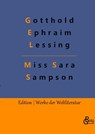 Miss Sara Sampson - Gotthold Ephraim Lessing - 9783966379250