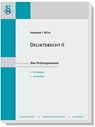 Deliktsrecht II - Karl-Edmund Hemmer ; Achim Wüst ; Clemens D'Alquen - 9783968383941