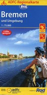 ADFC-Regionalkarte Bremen und Umgebung, 1:75.000, mit Tagestourenvorschlägen, reiß- und wetterfest, E-Bike-geeignet, GPS-Tracks Download -  - 9783969900154