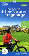 ADFC-Regionalkarte Traumhafte E-Bike-Touren im Erzgebirge, 1:75.000, mit Tagestourenvorschlägen, reiß- und wetterfest, GPS-Tracks Download -  - 9783969901038