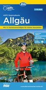 ADFC-Regionalkarte Allgäu 1:75.000, mit Tagestourenvorschlägen, reiß- und wetterfest, E-Bike-geeignet, GPS-Tracks-Download -  - 9783969901717