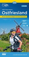 ADFC-Regionalkarte Ostfriesland, 1:75.000, mit Tagestourenvorschlägen, reiß- und wetterfest, E-Bike-geeignet, GPS-Tracks-Download -  - 9783969901748