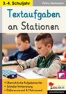 Textaufgaben an Stationen / Klasse 3-4 - Petra Hartmann - 9783985582747