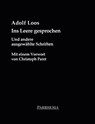Ins Leere gesprochen - Adolf Loos - 9783987315008