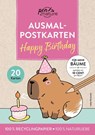 Ausmal-Postkarten Happy Birthday - Life Good - 9783987641800