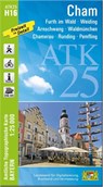 ATK25-H16 Cham (Amtliche Topographische Karte 1:25000) -  - 9783987761096