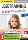 Lesetraining in drei Niveaustufen / Klasse 3 - Autorenteam Kohl-Verlag - 9783988410887