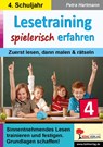 Lesetraining spielerisch erfahren / Klasse 4 - Petra Hartmann - 9783988411723