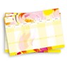 Notizblock-Set mit Kalender ohne Datum für den Schreibtisch. Immerwährender Terminplaner mit 50 Blatt zum Abreißen. Wochenplaner undatiert im Querformat fürs Büro oder zu Hause. Aus der Art.Collection von Stay Inspired -  - 9783989424388