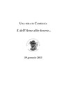 Una sera in Camerata - Beatrice Paolozzi Strozzi ; H. E. Weidinger ; Stefania Gitto ; Ottaviano Tenerani ; Matthias J. Pernerstorfer ; Kuno Trientbacher - 9783990120972