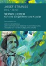 Josef Strauss (1827-1870) | Sechs Lieder für eine Singstimme und Klavier - Günter Stummvoll ; Zentrum für angewandte Musikforschung Universität für Weiterbildung Krems - 9783990941416