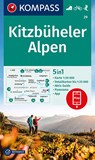 KOMPASS Wanderkarte 29 Kitzbüheler Alpen 1:50.000 -  - 9783991212683