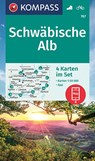 KOMPASS Wanderkarten-Set 767 Schwäbische Alb (4 Karten) 1:50.000 -  - 9783991212805