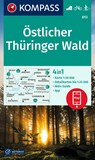 KOMPASS Wanderkarte 813 Östlicher Thüringer Wald 1:50.000 -  - 9783991215851
