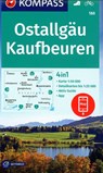 KOMPASS Wanderkarte 188 Ostallgäu, Kaufbeuren 1:50.000 -  - 9783991216414