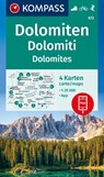 KOMPASS Wanderkarten-Set 672 Dolomiten, Dolomiti, Dolomites (4 Karten) 1:35.000 -  - 9783991541684