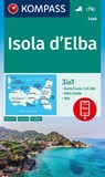 KOMPASS Wanderkarte 2468 Isola d' Elba 1:25.000 -  - 9783991541844