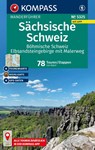 KOMPASS Wanderführer Sächsische Schweiz, Böhmische Schweiz, Elbsandsteingebirge mit Malerweg, 78 Touren/Etappen mit Extra-Tourenkarte - Lisa Aigner - 9783991542766
