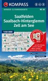 KOMPASS Wanderkarte 30 Saalfelden, Saalbach-Hinterglemm, Zell am See 1:50.000 -  - 9783991544074