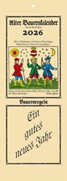 Alter Bauernkalender 2026. Der Schlanke (Wandkalender) -  - 9783991830559