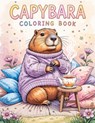 Capybara Coloring Book - Tone Temptress - 9788368294460