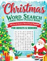 Christmas Word Search Large Print Puzzle Book for Adults & Seniors - Quillscribe Memoirs - 9788368294750