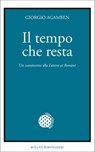 Il tempo che resta - Giorgio Agamben - 9788833946559