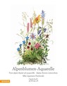 Alpenblumen-Aquarelle Kalender 2025 -  - 9788868397432