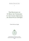The Relevance of St Bede the Venerable to the Glossa Ordinaria - Charles Berinyuy Sengka - 9788883337901