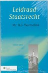 Leidraad Staatsrecht - WARMELINK, H.G. - 9789013033595