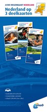 Wegenkaart Nederland Set Noord-Midden-Zuid -  - 9789018053833