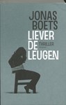 Liever de leugen - Jonas Boets - 9789022325407