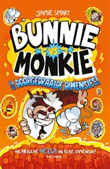 Bunnie vs Monkie en de doorgedraaide dimensies!, Jamie Smart -  - 9789025780548