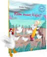 Kom maar, kipjes! (boek + knuffeltje) - Hilde Peters - 9789025890704