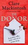 De donor - Clare Mackintosh - 9789026154324