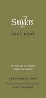 Zeer kort - A.L. Snijders - 9789028252172